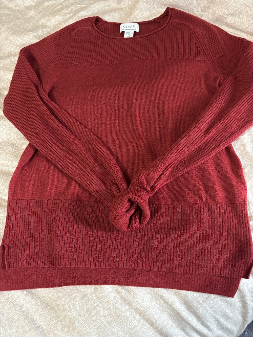 Kenar Women's Merino  Crewneck Sweater